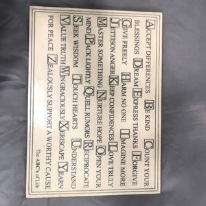 ABC hang up picture on why to be kind